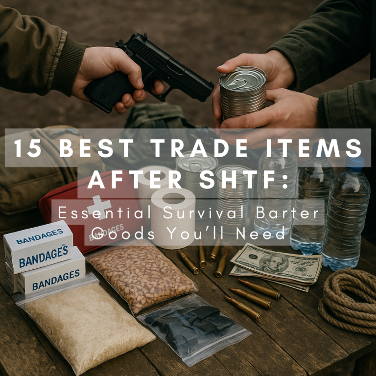 15 Best Trade Items After SHTF Essential Survival Barter Goods You’ll Need