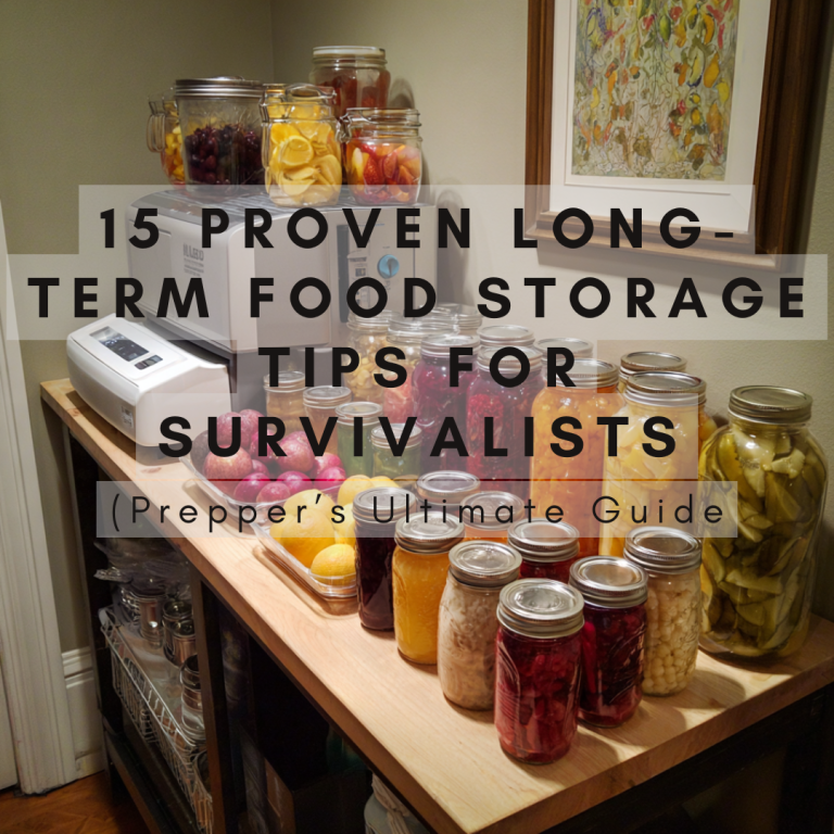 15 Proven Long-Term Food Storage Tips for Survivalists (Prepper’s Ultimate Guide)