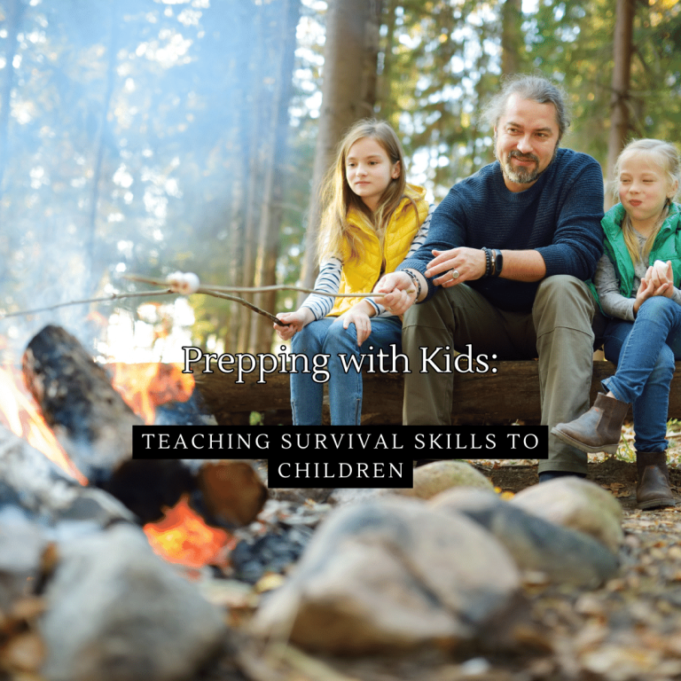 Prepping with Kids Teaching Survival Skills to Children