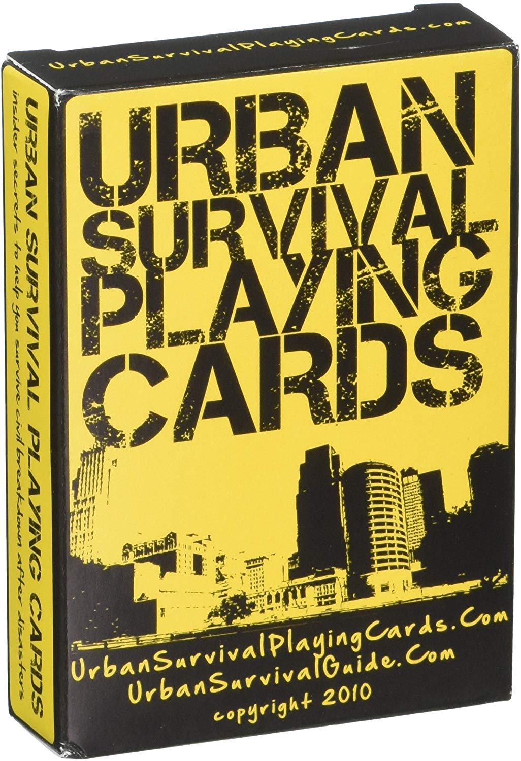 Urban Survival Playing Cards